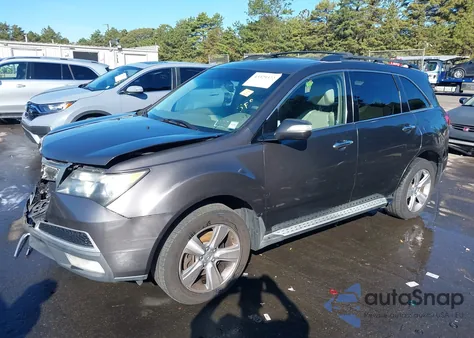 2012 Acura Mdx из США, поврежденный, VIN 2HNYD2H20CH516443
